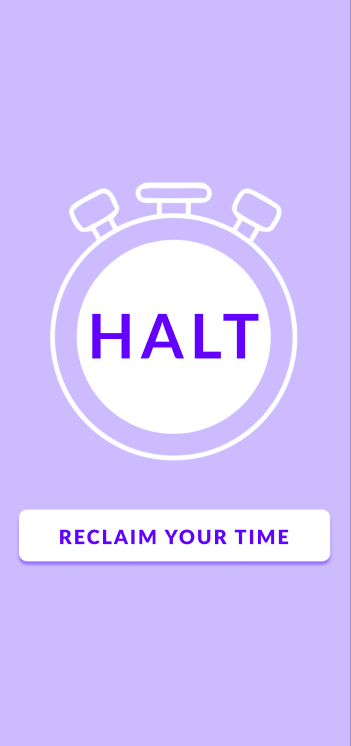 to call a halt